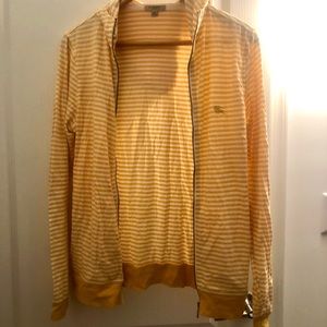 Burberry zip up jacket